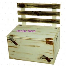 Denise Deco κουτι παγκακι βιολι vintage